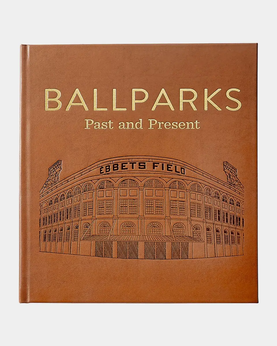 Graphic Image "Ballparks" Leather Bound Book | Thumbnail 5