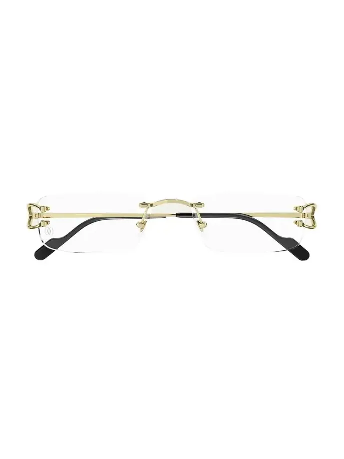 Men's Rimless Metal Optical Glasses
