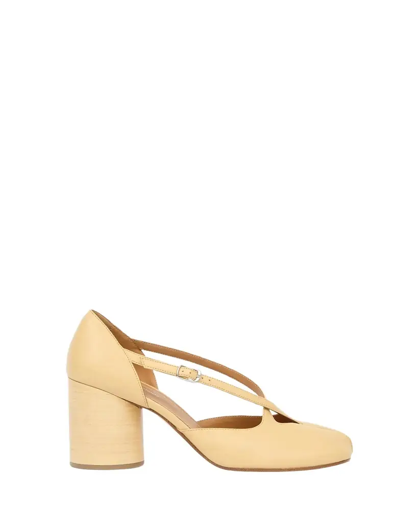 Maison Margiela Tabi Strappy Block-Heel Pumps | Image 1 Maison Margiela Tabi Strappy Block-Heel Pumps | Image 1