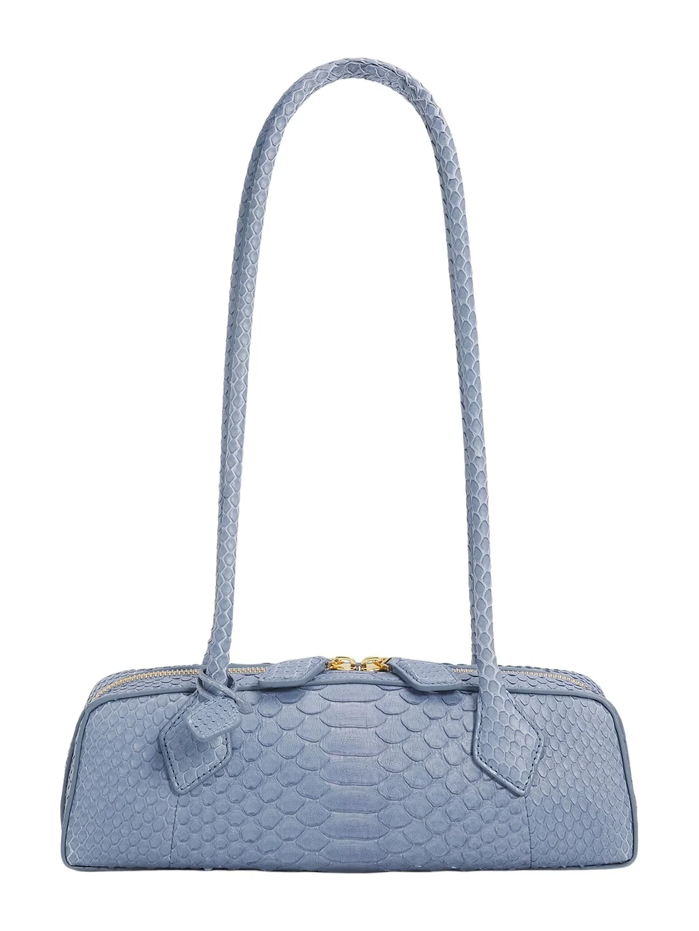 Le Teckel Small Snakeskin Shoulder Bag