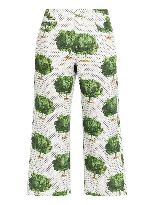 Lettuce Dance To The Beat Straight-Leg Ankle Pants