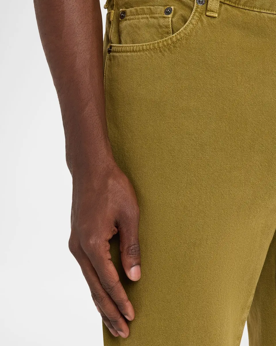 ZEGNA Men's Roccia Pure Cotton Slim-Fit Pants | Thumbnail 9