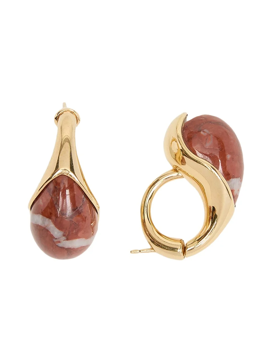 Drop Marble Earrings Drop Marble Earrings