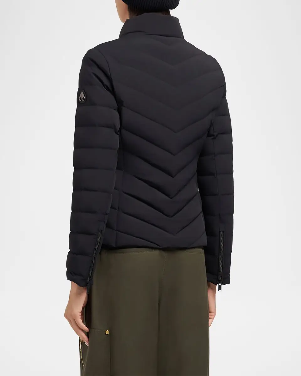 Moose Knuckles Elora Slim Down Puffer Jacket | Thumbnail 2