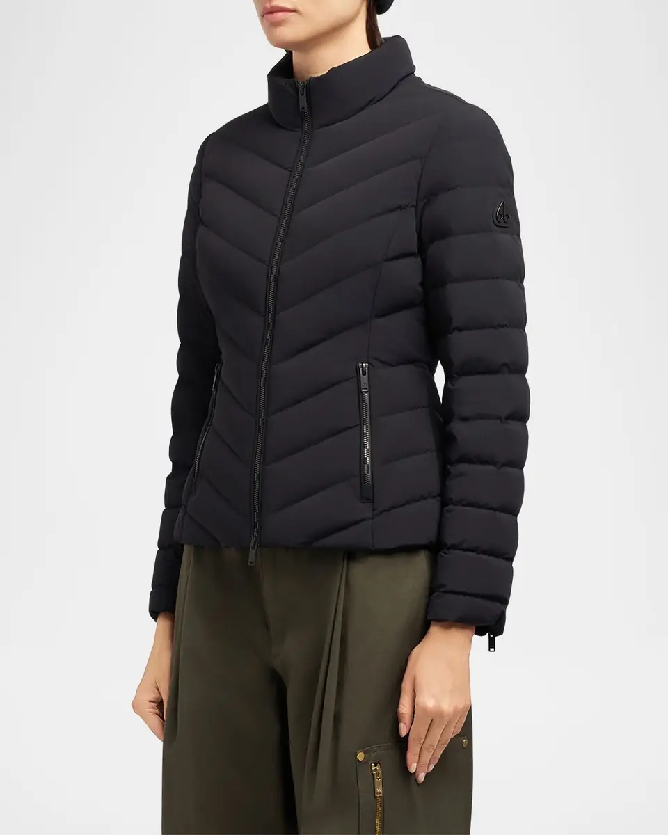 Moose Knuckles Elora Slim Down Puffer Jacket | Thumbnail 3