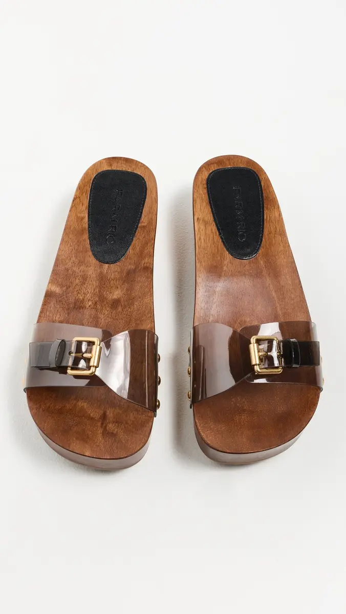 FARM Rio Jelly Clogs Black | Thumbnail 4