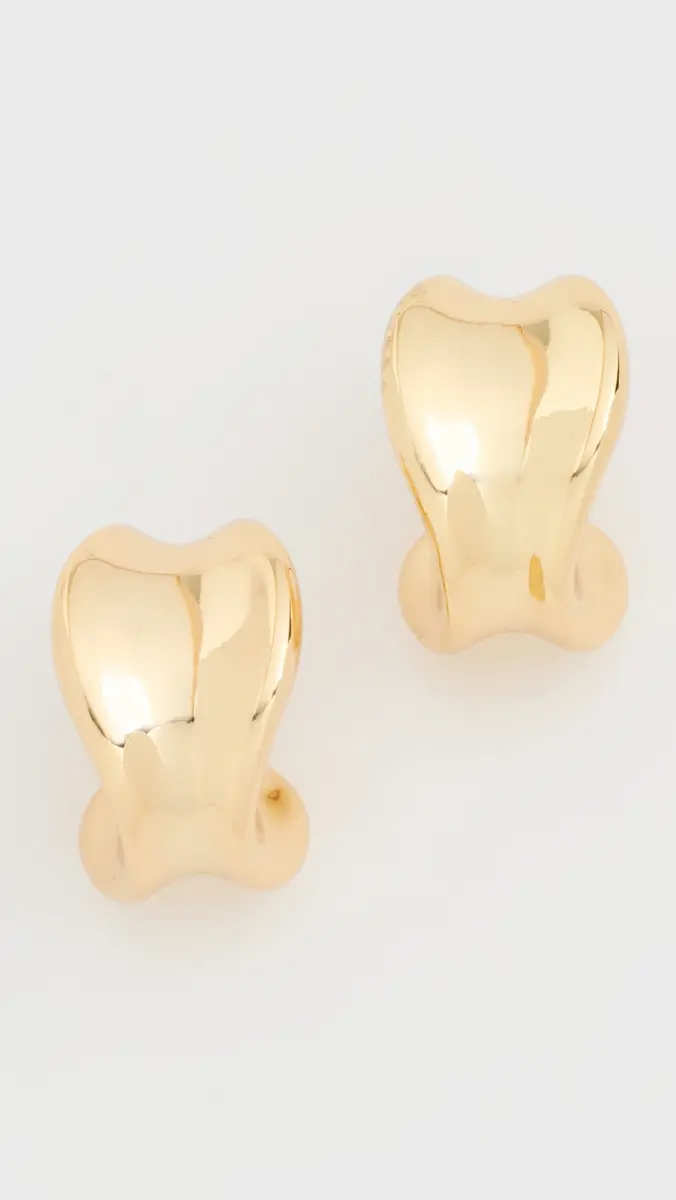 Jenny Bird Chunky Doune Hoops | Thumbnail 4