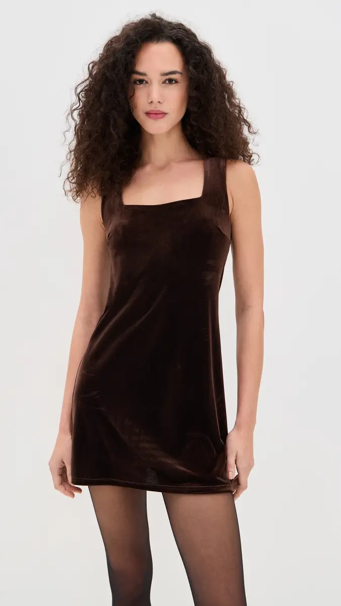 LE BOP Della Velvet Mini Dress | Thumbnail 2 LE BOP Della Velvet Mini Dress | Thumbnail 2