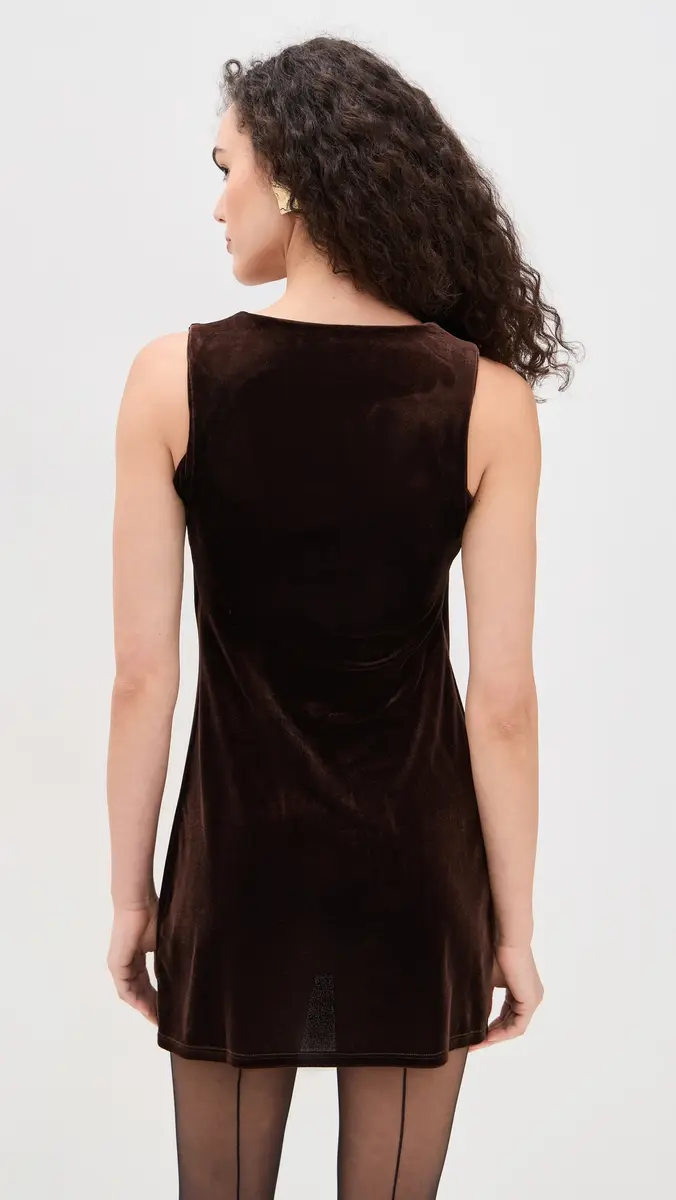 LE BOP Della Velvet Mini Dress | Thumbnail 3 LE BOP Della Velvet Mini Dress | Thumbnail 3
