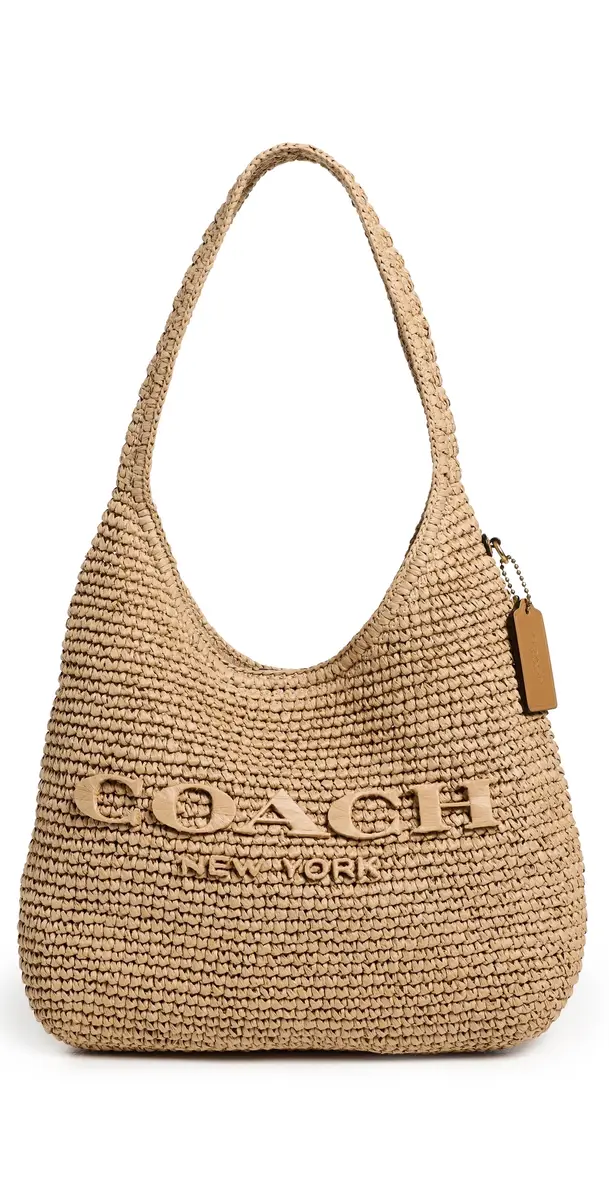 Coach Brooklyn Shoulder Bag 28 Natural One Size | Image 1 Coach Brooklyn Shoulder Bag 28 Natural One Size | Image 1