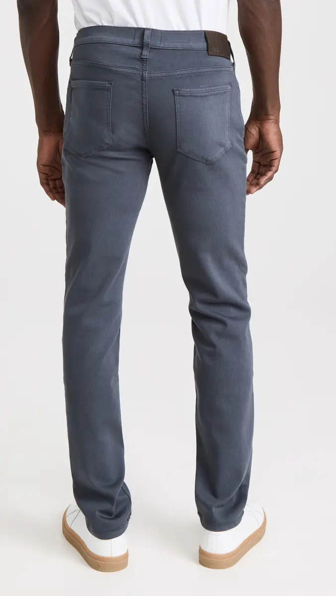 PAIGE Federal Transcend Slim Straight Jeans Pewter Stone | Thumbnail 3 PAIGE Federal Transcend Slim Straight Jeans Pewter Stone | Thumbnail 3
