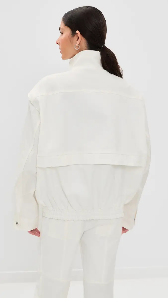 Tibi Patchwork Twill Slicker Jacket | Thumbnail 3 Tibi Patchwork Twill Slicker Jacket | Thumbnail 3