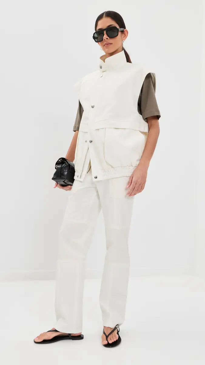 Tibi Patchwork Twill Slicker Jacket | Thumbnail 5 Tibi Patchwork Twill Slicker Jacket | Thumbnail 5