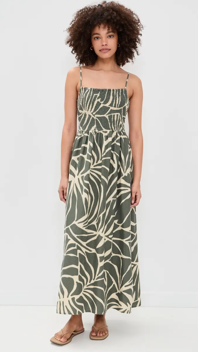Z Supply Bayside Tova Dress Tea eaf | Thumbnail 2