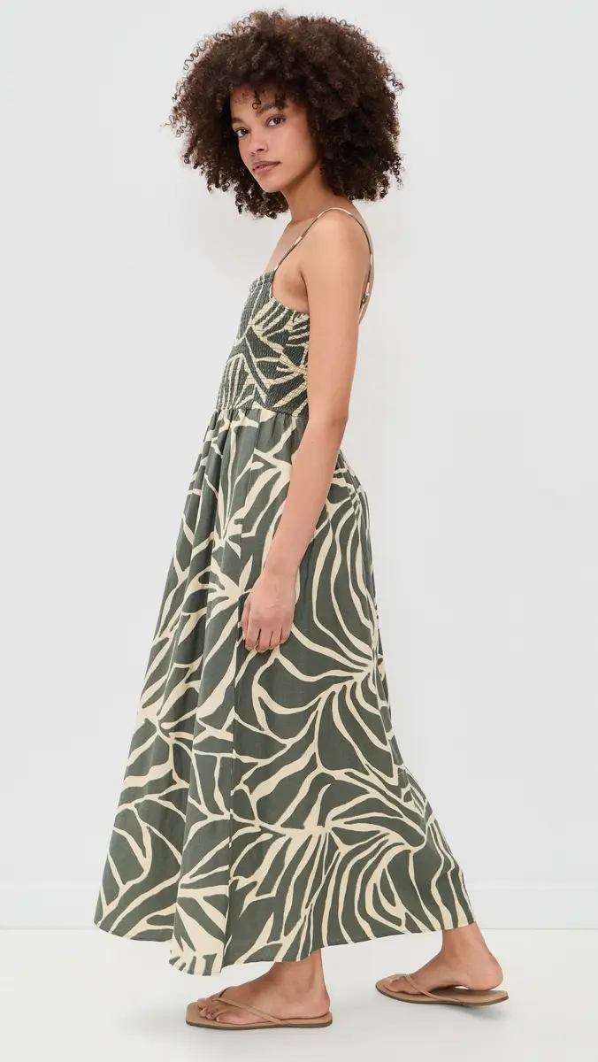 Z Supply Bayside Tova Dress Tea eaf | Thumbnail 4