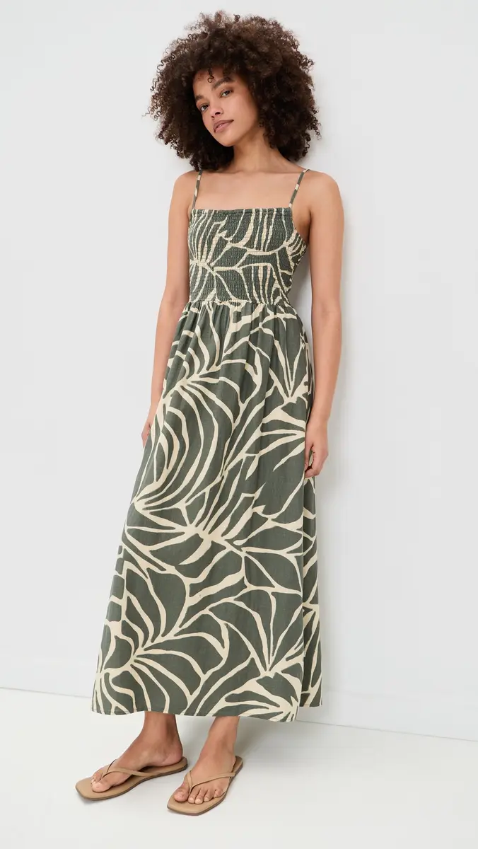 Z Supply Bayside Tova Dress Tea eaf | Thumbnail 5