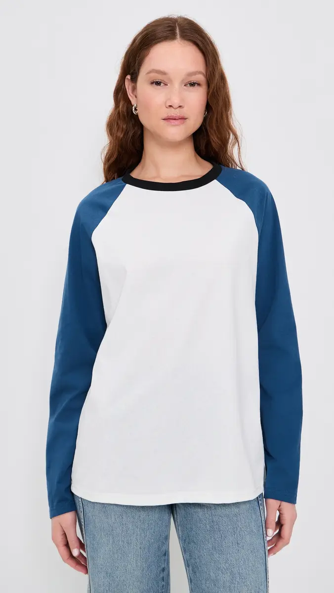 Lioness Kravitz Baseball Tee Blue | Thumbnail 2 Lioness Kravitz Baseball Tee Blue | Thumbnail 2