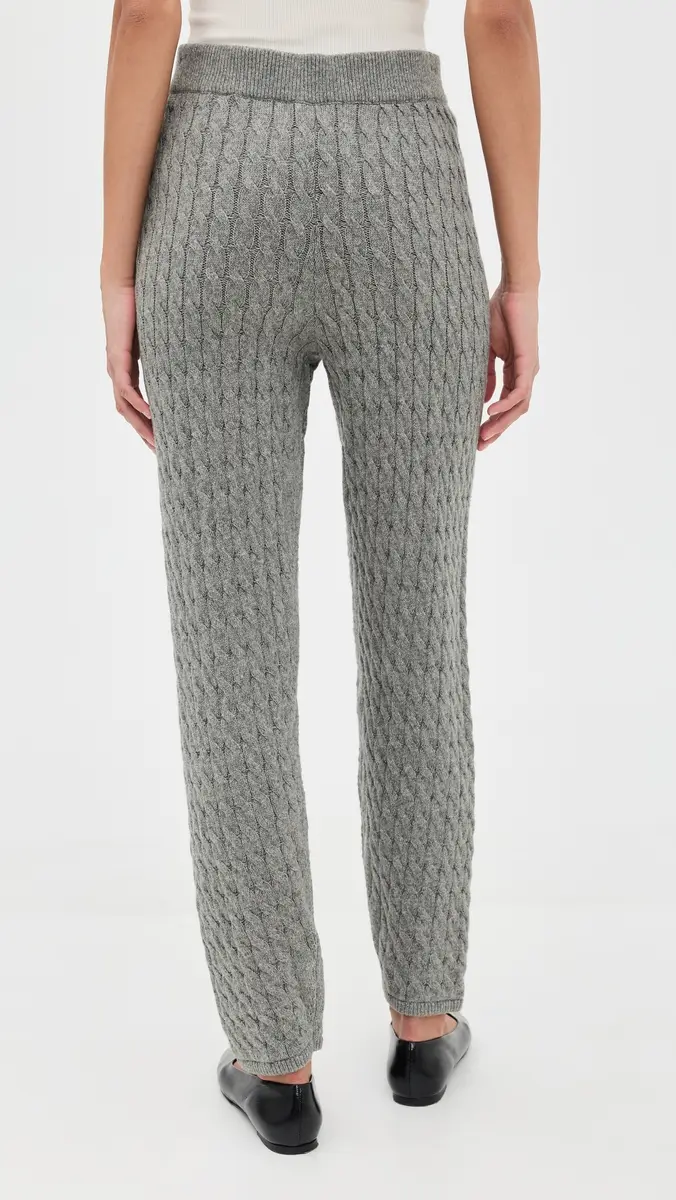 LE BOP Cable Knit Joggers | Thumbnail 3 LE BOP Cable Knit Joggers | Thumbnail 3