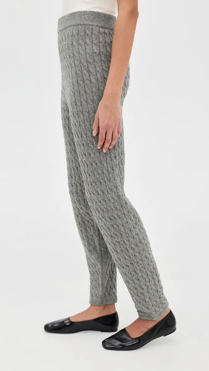 LE BOP Cable Knit Joggers | Thumbnail 4 LE BOP Cable Knit Joggers | Thumbnail 4