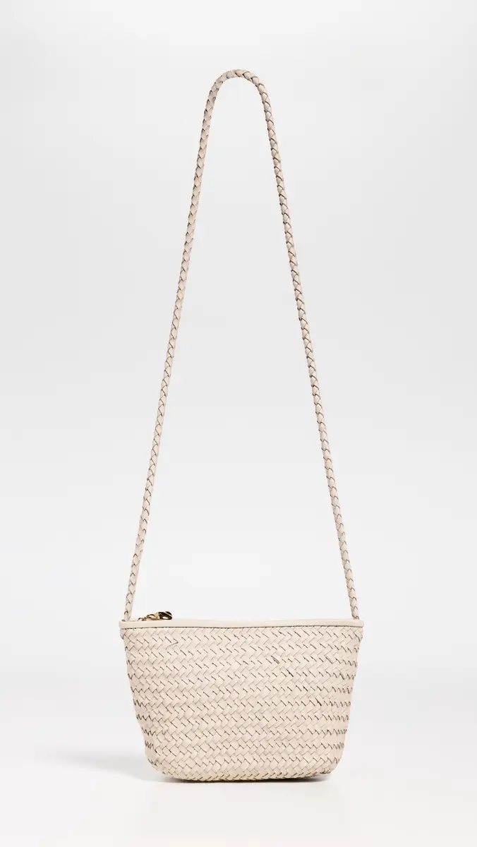 Madewell The Woven Crossbody Bag Vintage Muslin One Size | Thumbnail 2