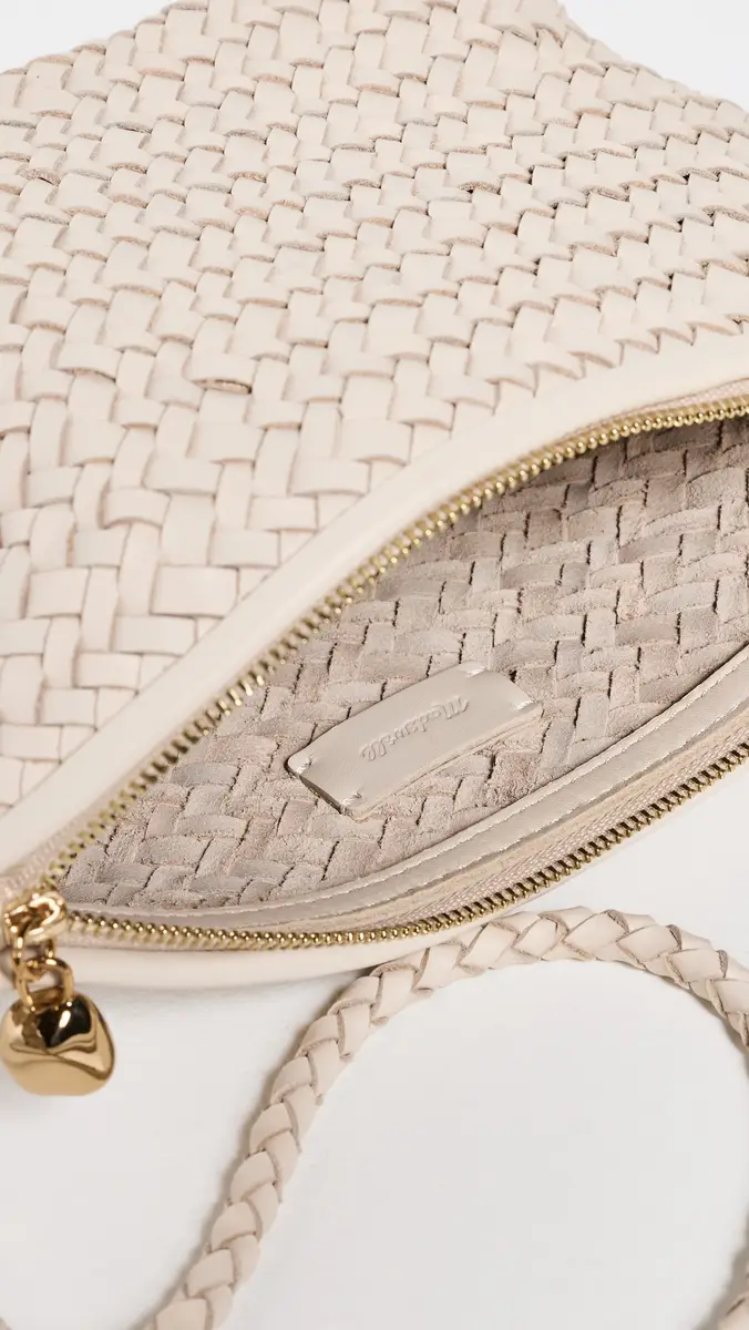 Madewell The Woven Crossbody Bag Vintage Muslin One Size | Thumbnail 6