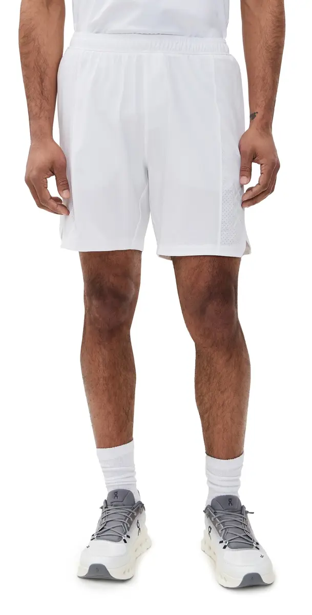 Rhone Lined Backspin Shorts 7 White | Image 1 Rhone Lined Backspin Shorts 7 White | Image 1