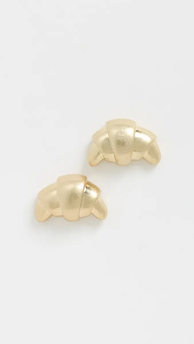 Clare V. Clare V. Croissant Studs | Thumbnail 2