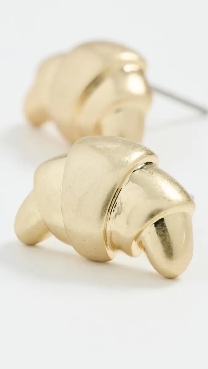 Clare V. Clare V. Croissant Studs | Thumbnail 4