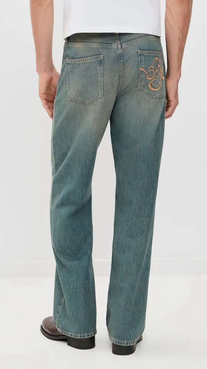 STOCKHOLM SURFBOARD CLUB Frank Japanese Denim Relaxed Jeans | Thumbnail 3 STOCKHOLM SURFBOARD CLUB Frank Japanese Denim Relaxed Jeans | Thumbnail 3