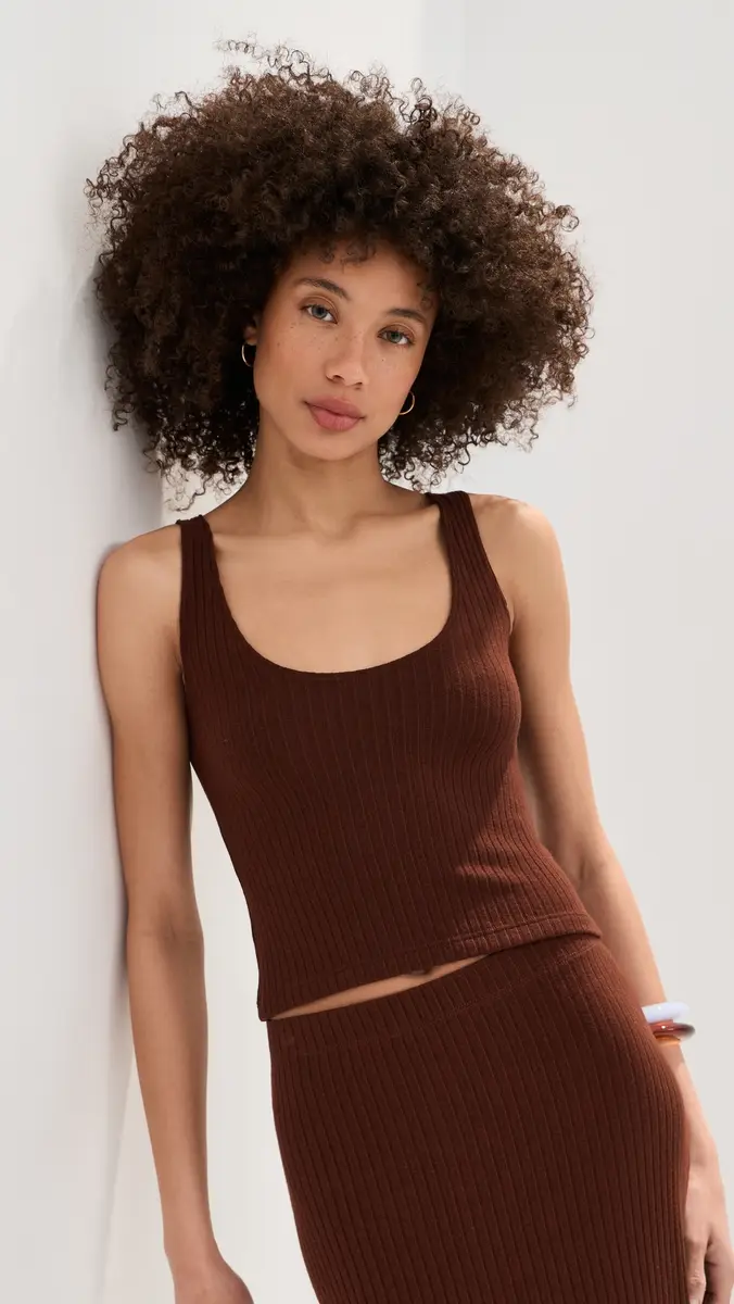 LE BOP Louise Cropped Tank | Thumbnail 2