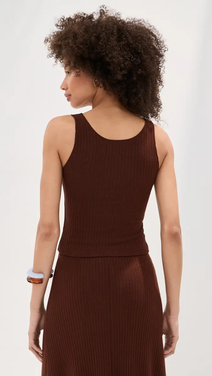 LE BOP Louise Cropped Tank | Thumbnail 3