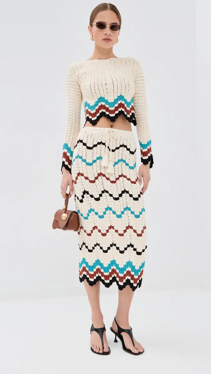 ESCVDO Safi Skirt Multi | Thumbnail 5