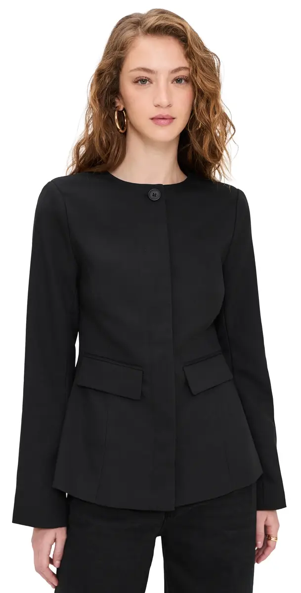 4th & Reckless Mikey Blazer Black | Image 1 4th & Reckless Mikey Blazer Black | Image 1