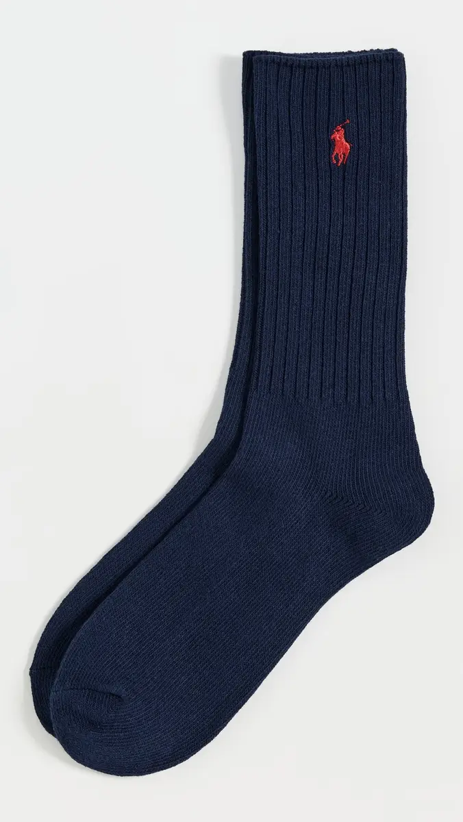 Polo Ralph Lauren Cotton Rib Crew Socks | Thumbnail 2