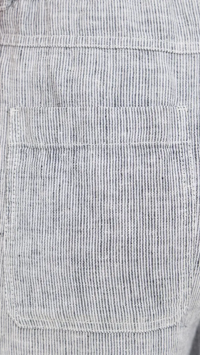 Madewell Zoe Relaxed Linen Pants Black White Mini Stripe | Thumbnail 6 Madewell Zoe Relaxed Linen Pants Black White Mini Stripe | Thumbnail 6