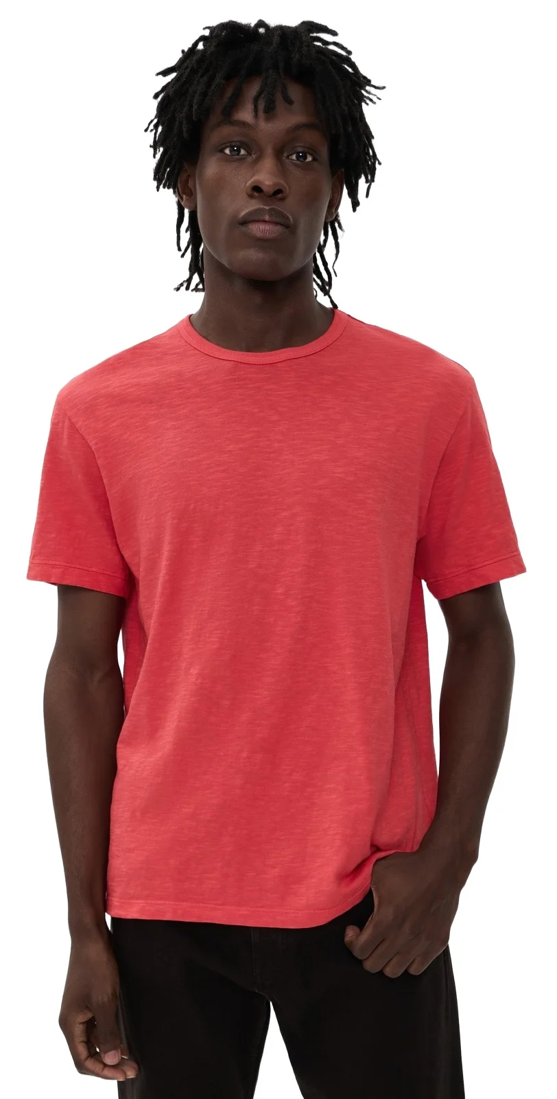 Standard T-Shirt In Slub Cotton Standard T-Shirt In Slub Cotton