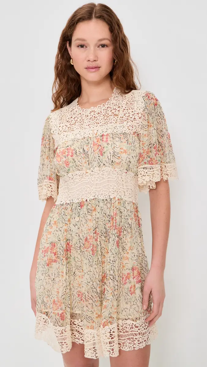 Sea Luisa Print Mini Dress | Thumbnail 2