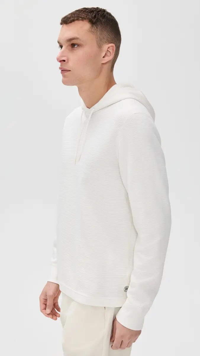 Reigning Champ Lightweight Waffle Standard Hoodie Championship White | Thumbnail 4 Reigning Champ Lightweight Waffle Standard Hoodie Championship White | Thumbnail 4