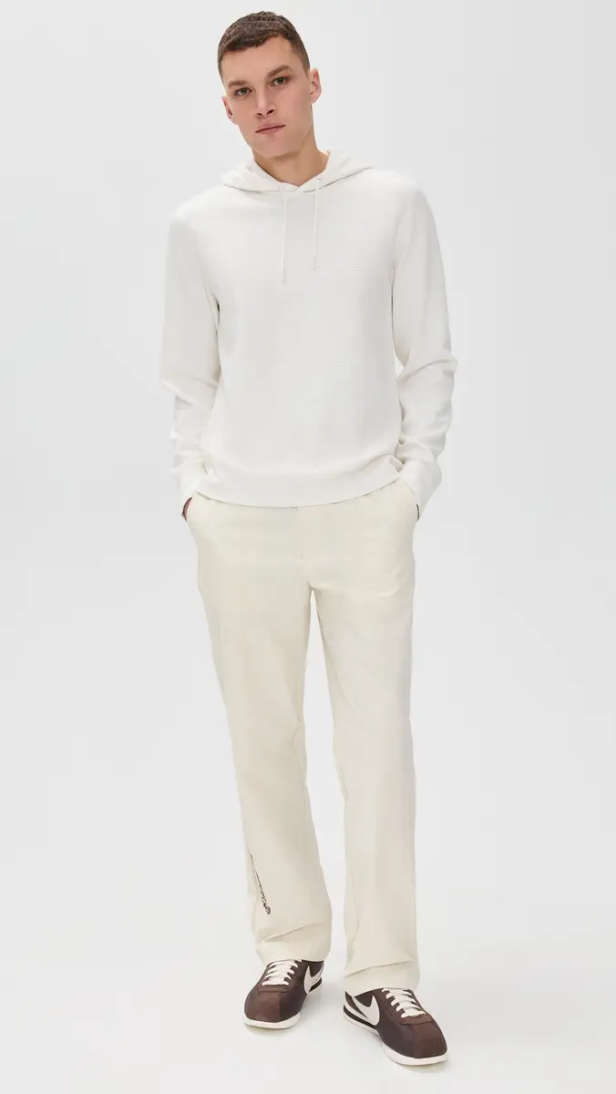 Reigning Champ Lightweight Waffle Standard Hoodie Championship White | Thumbnail 5 Reigning Champ Lightweight Waffle Standard Hoodie Championship White | Thumbnail 5