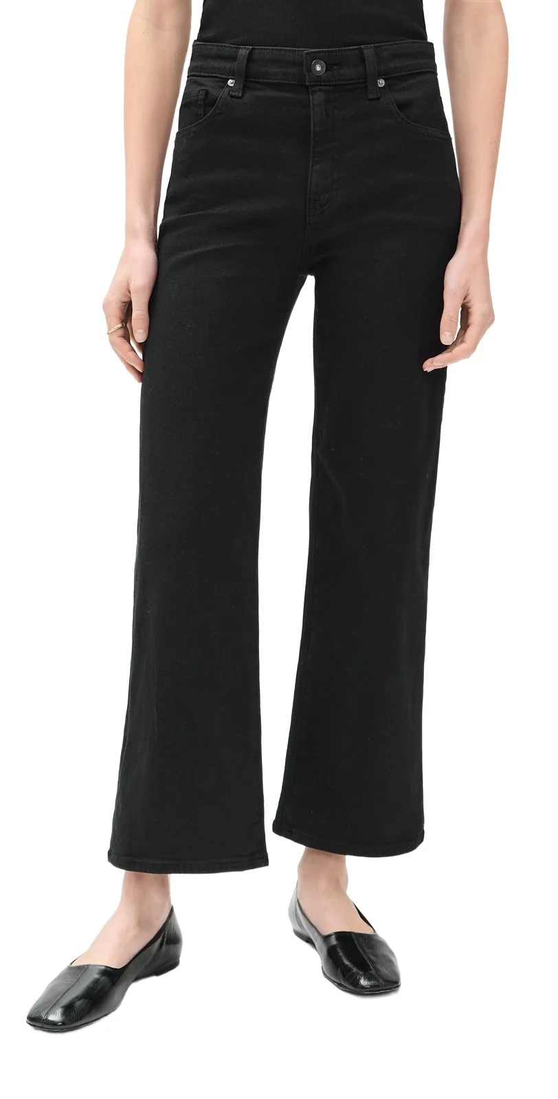 Saige Wide Leg Crop Jeans