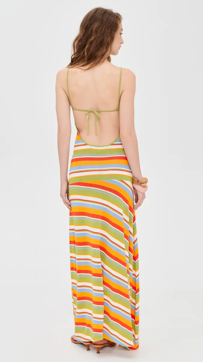 Solid & Striped The Lottie Dress t. Barths Stripe | Thumbnail 3 Solid & Striped The Lottie Dress t. Barths Stripe | Thumbnail 3