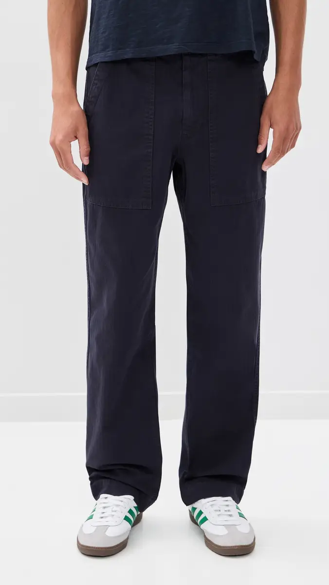 Alex Mill Field Pants In Herringbone Navy | Thumbnail 2 Alex Mill Field Pants In Herringbone Navy | Thumbnail 2