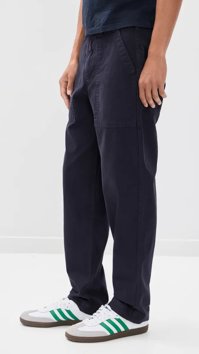Alex Mill Field Pants In Herringbone Navy | Thumbnail 4 Alex Mill Field Pants In Herringbone Navy | Thumbnail 4