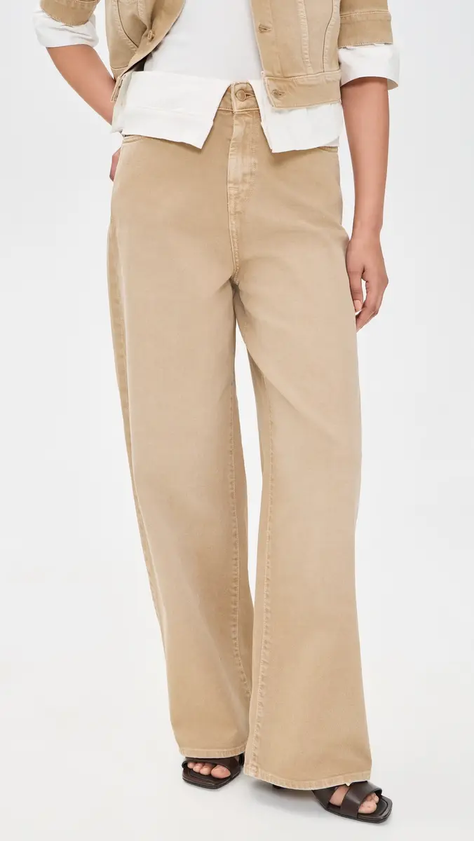7 For All Mankind Double Layer Slouchy Wide Leg Jeans | Thumbnail 2 7 For All Mankind Double Layer Slouchy Wide Leg Jeans | Thumbnail 2