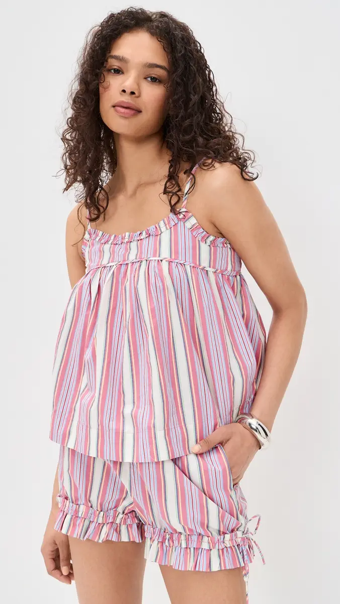 Damson Madder Mafalda Top Pink | Thumbnail 2