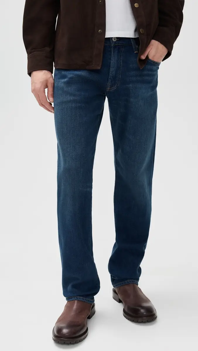 Citizens of Humanity Elijah Cashmere Denim Straight Jeans - 32 | Thumbnail 2 Citizens of Humanity Elijah Cashmere Denim Straight Jeans - 32 | Thumbnail 2