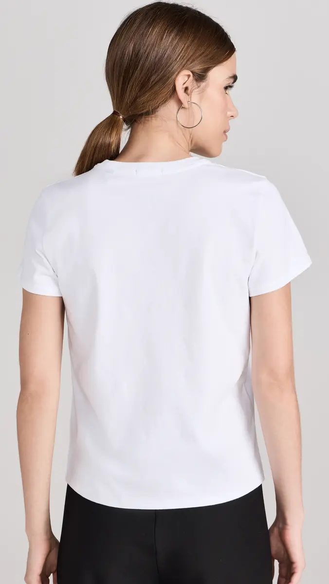 ATM Anthony Thomas Melillo Heavyweight Crew Tee White | Thumbnail 3