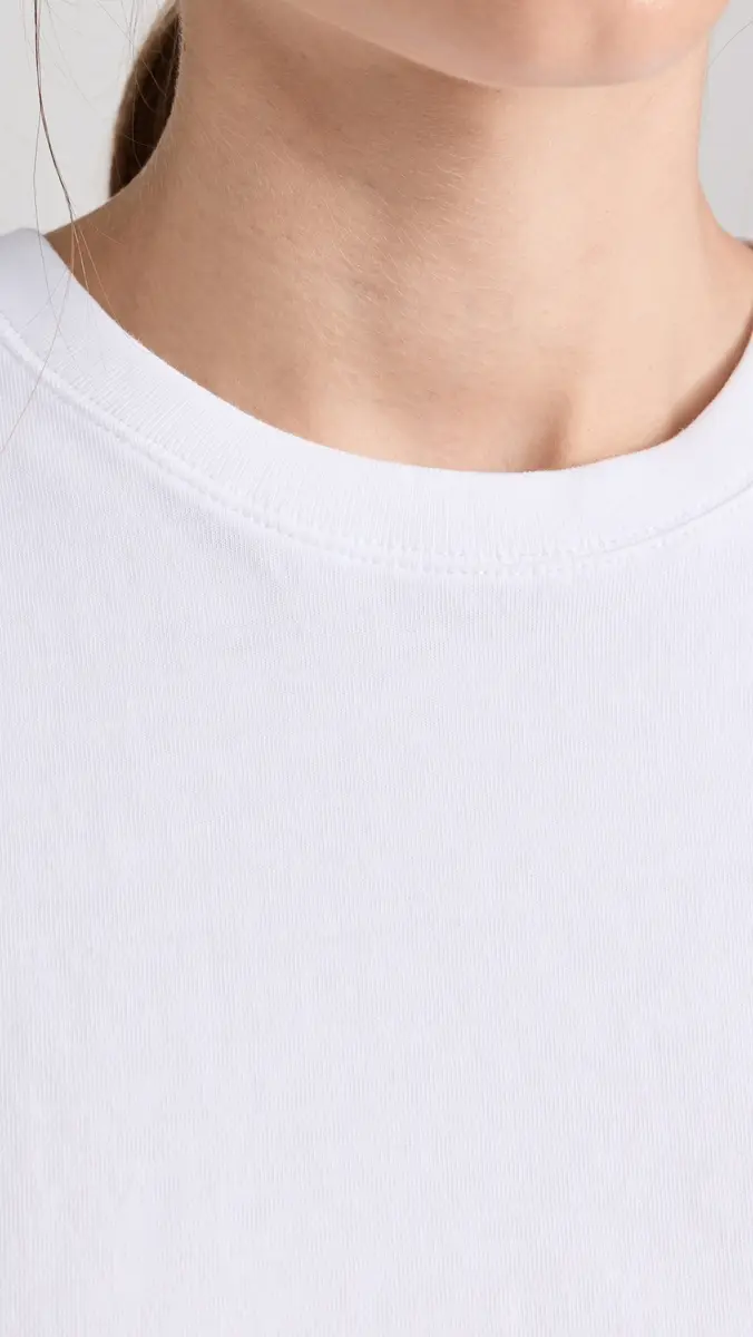 ATM Anthony Thomas Melillo Heavyweight Crew Tee White | Thumbnail 6