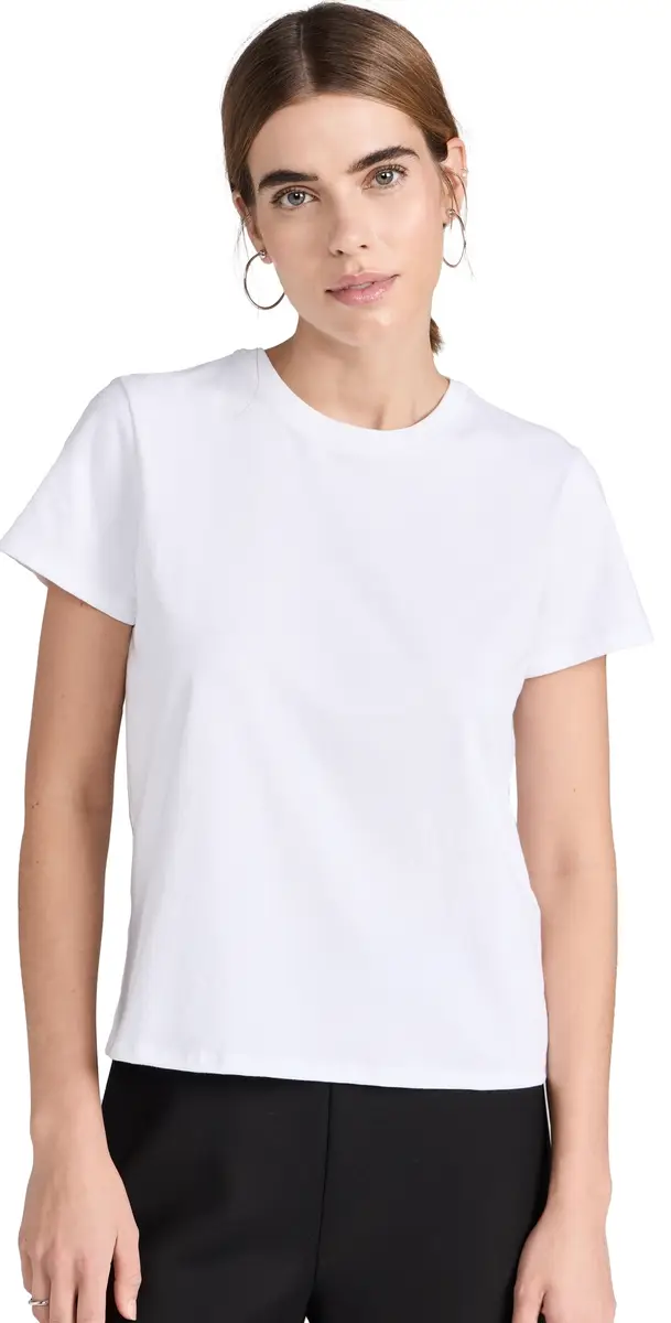 Heavyweight Crew Tee White Heavyweight Crew Tee White