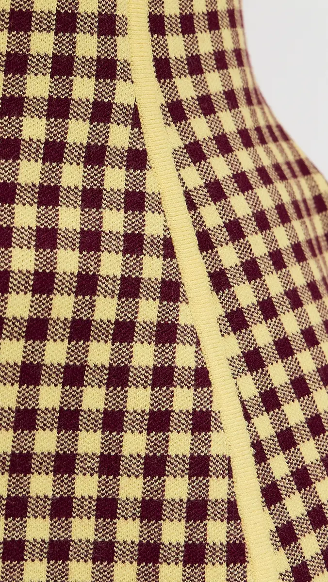 LE BOP Gingham Strapless Peplum Top | Thumbnail 6 LE BOP Gingham Strapless Peplum Top | Thumbnail 6